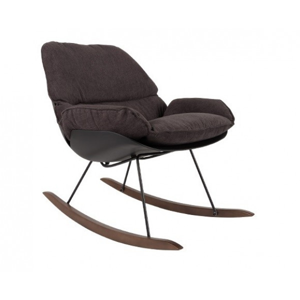 Rocky schommelstoel donkergrijs VLOED - PUUR Design & Interieur