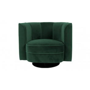 Flower lounge chair green