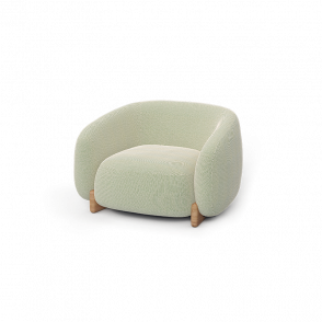 Milos upholstered lounge chair 